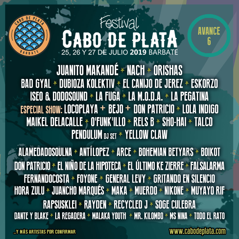 Resultado de imagen de cabo de plata 2019